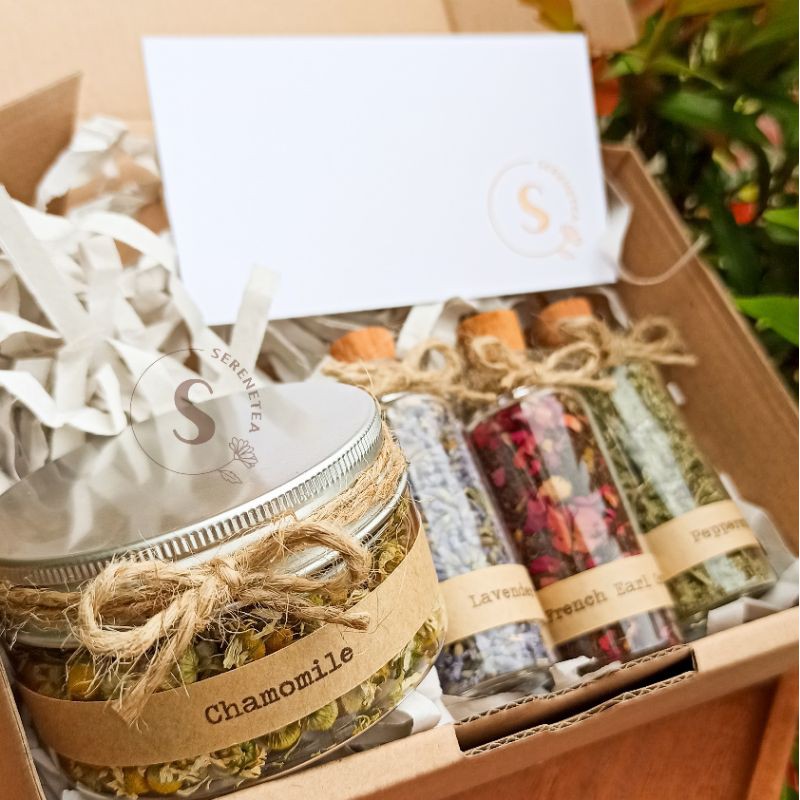 

Shreya Tea Gift Set Hampers Kado Hadiah Wisuda Wedding Ulang Tahun Pernikahan Anniversary