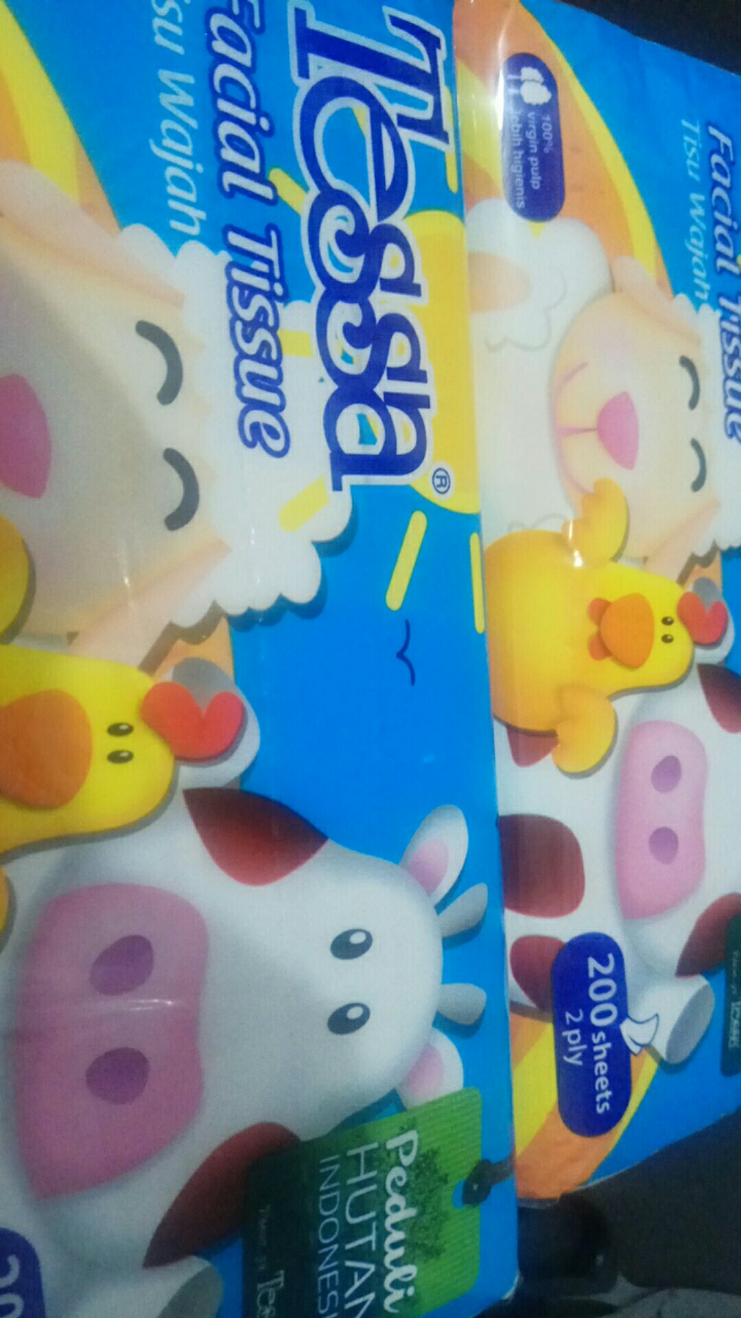 Murah Tissue Tessa 200 Sheets 200s