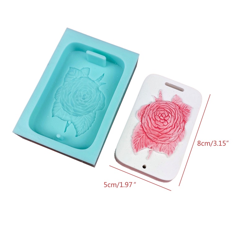 SIY  DIY Flower Hanging Tag UV Crystal Epoxy Resin Mold Listed Pendant Silicone Mould