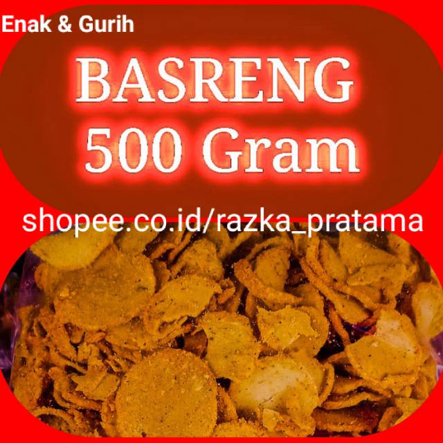 

Basreng ikan Gurih dan enak 500 gr