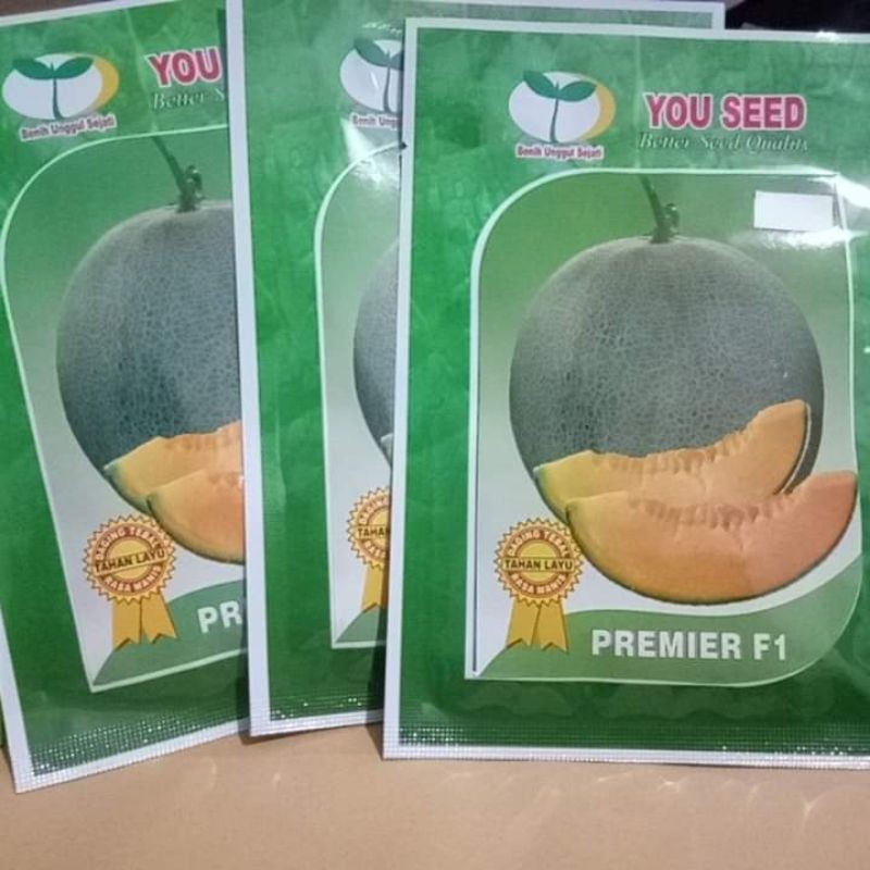 Melon Hibrida Daging Orange Premier F1 Tahan Virus You Seed