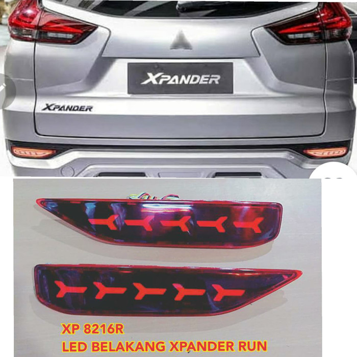 Lampu LED REFLEKTOR bumper belakang MOBIL MITSUBISHI XPANDER + RUNNING SEN SEIN