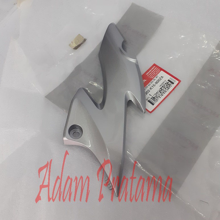 Cover Kupingan Lampu CB 150 R Old Kanan Silver 61302-K15-900ZA Batok Pipi Kuping Lampu CB 150 R Old