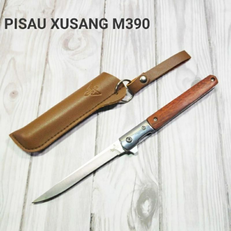 PISAU LIPAT XUSANG M390 BUSHCRAFT OUTDOOR