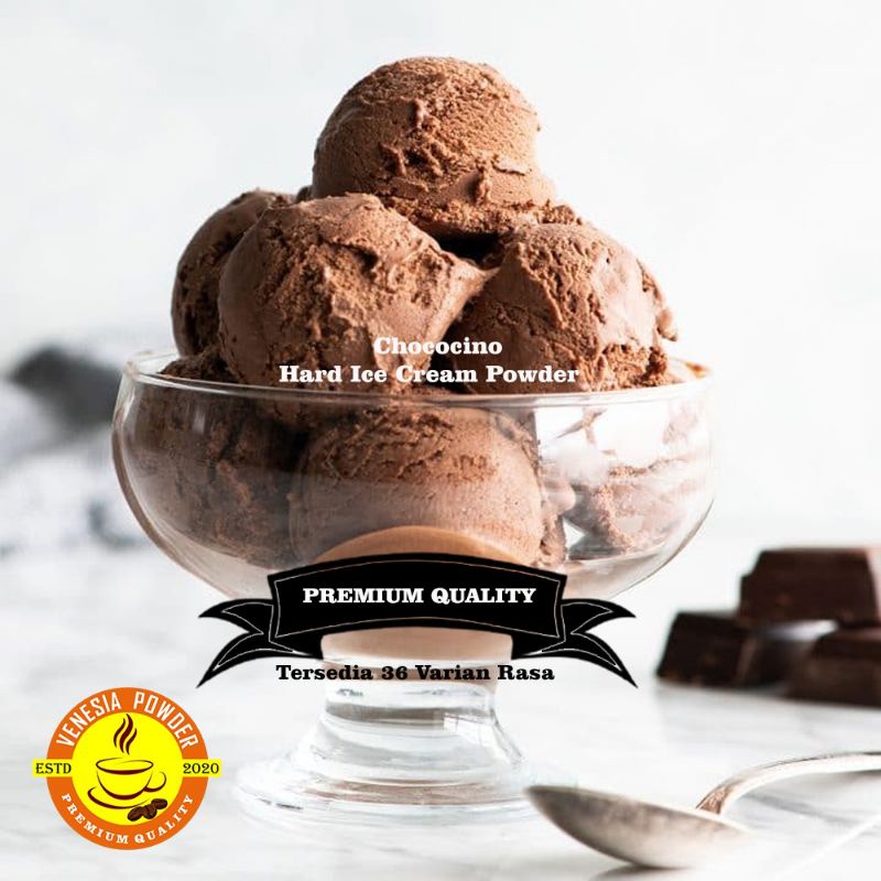 

HARD ICE CREAM RASA CHOCOCINO BEST SELLER - BUBUK ES KRIM RASA CHOCOCINO - BUBUK ES KRIM
