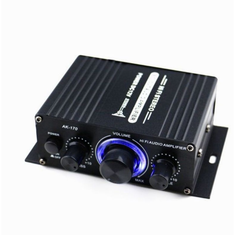 Mini Amplifier HiFi Stereo DC 12V