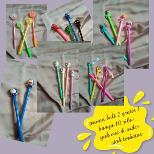 

Pulpen karakter/pulpen lucu