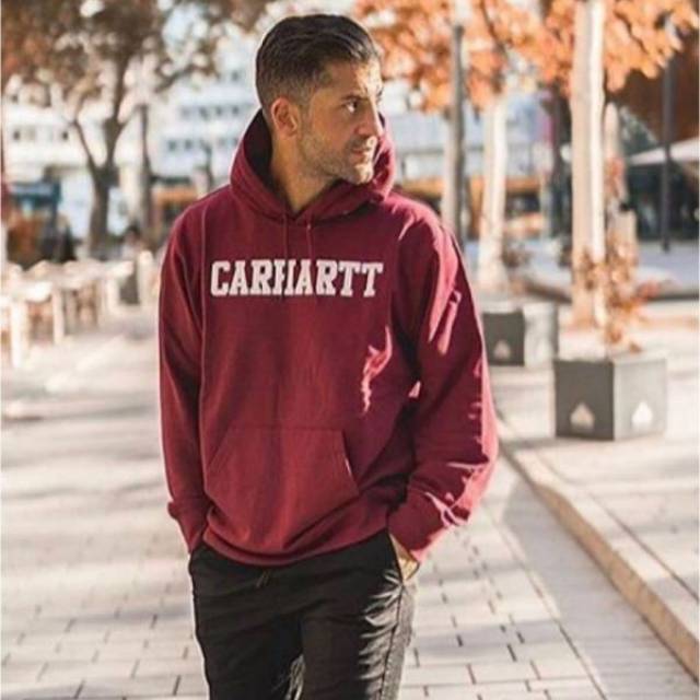 JAKET HOODIE JUMPER CARHARTT UNISEX PREMIUM