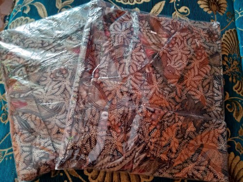 Ms Gamis Batik Sriwedari Maxi Bumil/busui Katun Sogan Allsize Bisa (cod)
