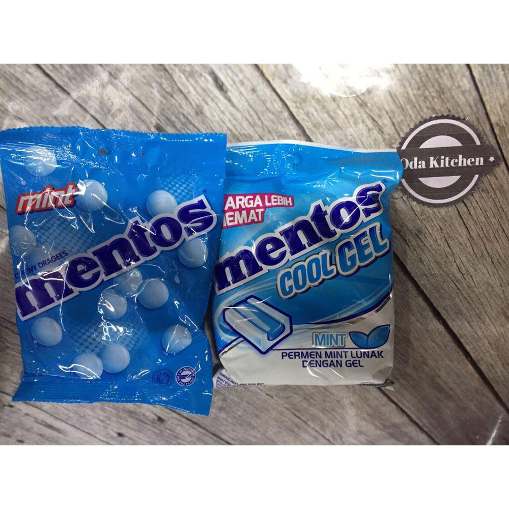 MENTOS CANDY MINT 121.5G  COOL GEL MINT 87.5G