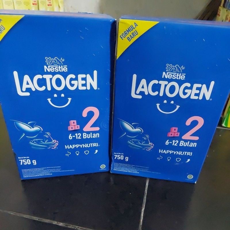 Nestlé lactogen 1 m(0-6) dan 2 (6-12) 1kg dan 750 PROMO