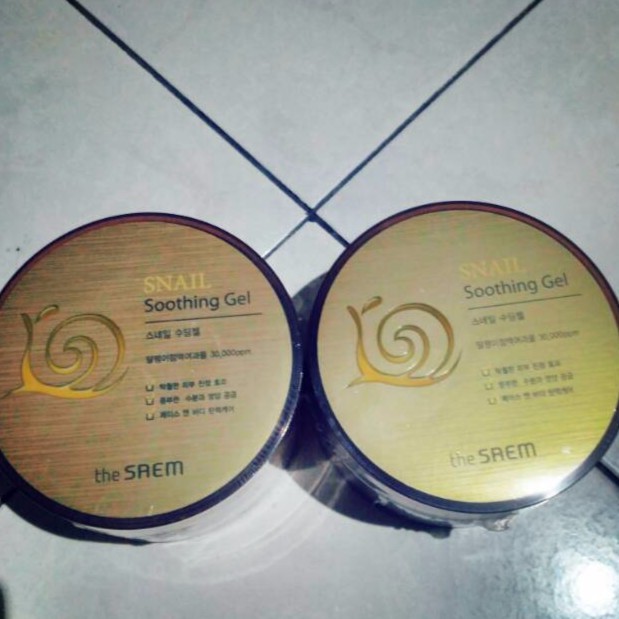 The Saem Snail Soothing Gel 300 ml Original