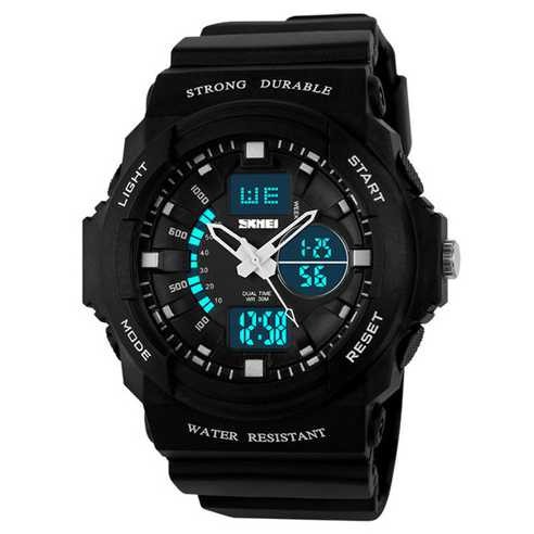 Jam Tangan Anak Skmei LED JT 92 Jam Tangan Strap Waterproof Sport Watch Stylish Keren Berkualitas