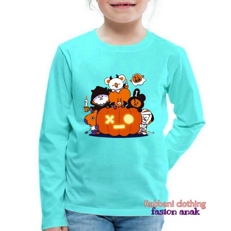 BAJU BT21 KAOS ANAK LENGAN PANJANG