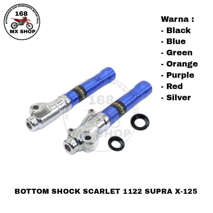 Bottom Botol Tabung Scarlet Shock Absorber 1122 Bebek&Matic Supra x 125