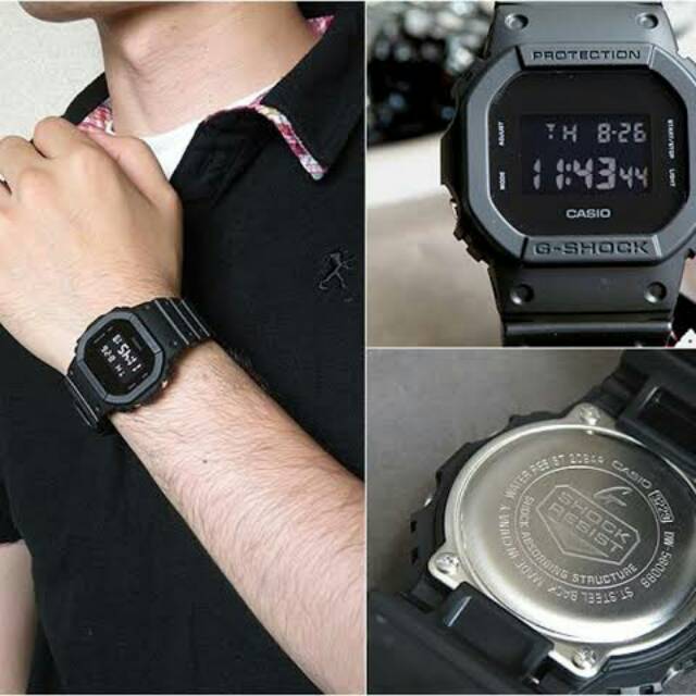 Jam Tangan Casio G-SHOCK DW-5600BB-1DR