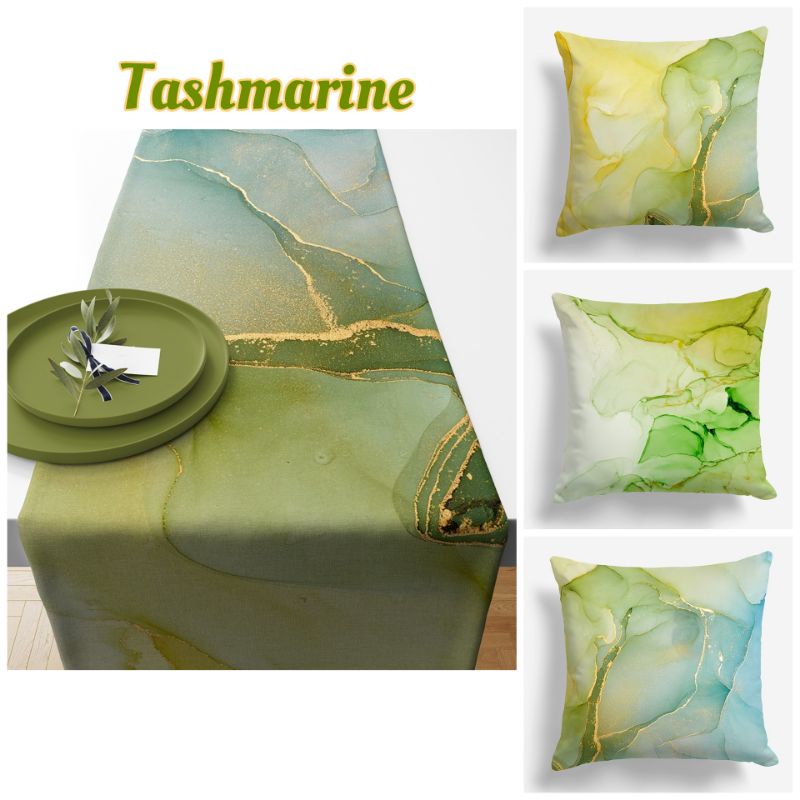 SARUNG BANTAL SOFA PRINT MOTIF LUXURY MARBLE 40X40 CM