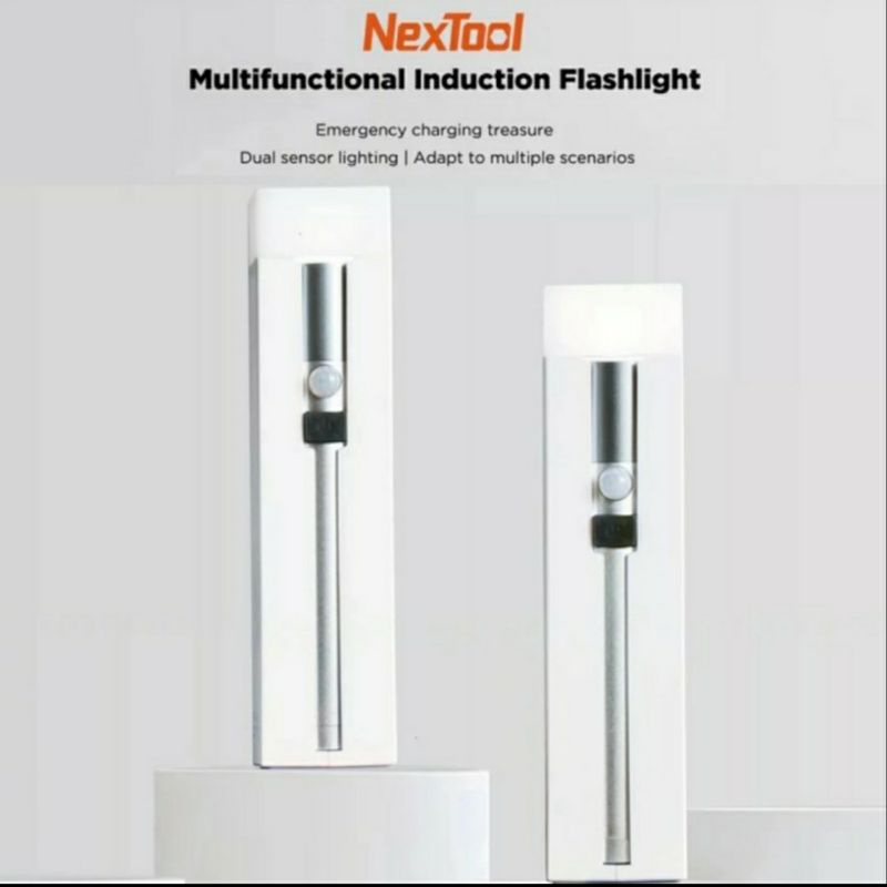 Senter Nextool Multifuctional Induction Flashlight Emergency