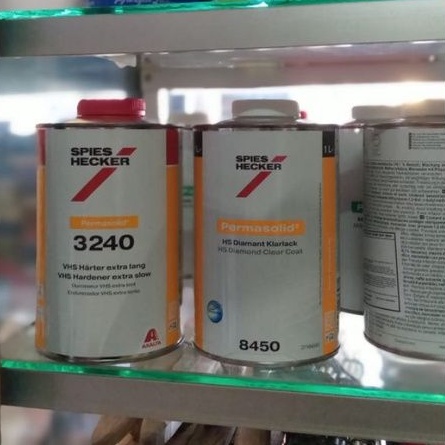 Clear coat spies Hecker HS  8450 1.L hardener 3240 0.3L