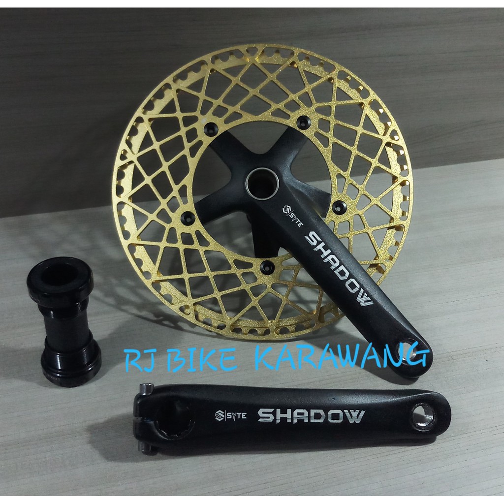 Crankset Folding Syte Shadow M107 58T Bcd 130