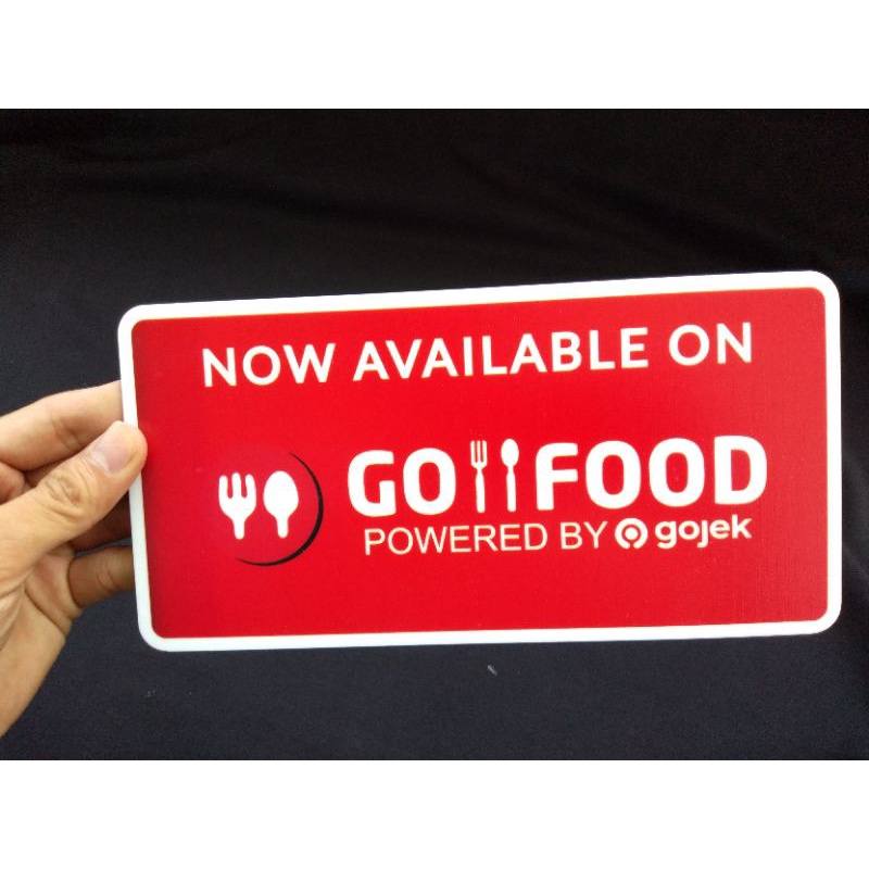 

SIGN GOFOOD ACRYLIC