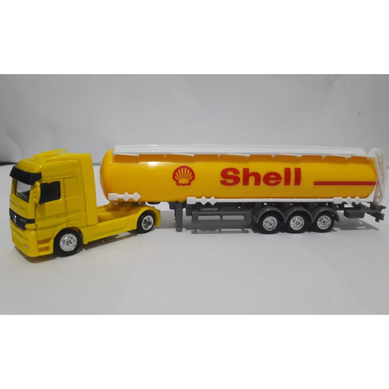 Diecast Welly Super Haulier Shell Truck Skala 87