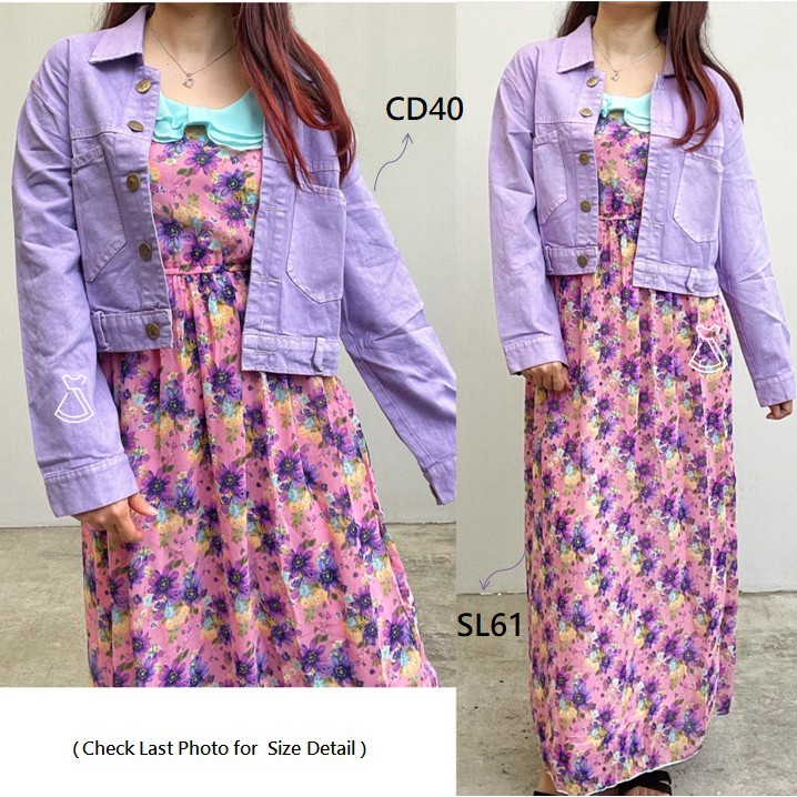 SL61 - DRESS CASUAL MAXI SLEEVELESS FLORAL IMPORT