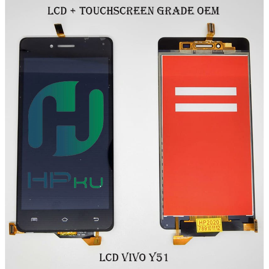 LCD TOUCHSCREEN FULLSET VIVO Y51 | Shopee Indonesi   a