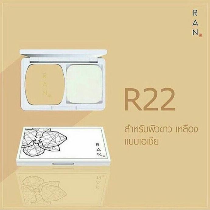 Barang Berkualitas Ran Compact powder R22 waterproof original Thailand DISKON