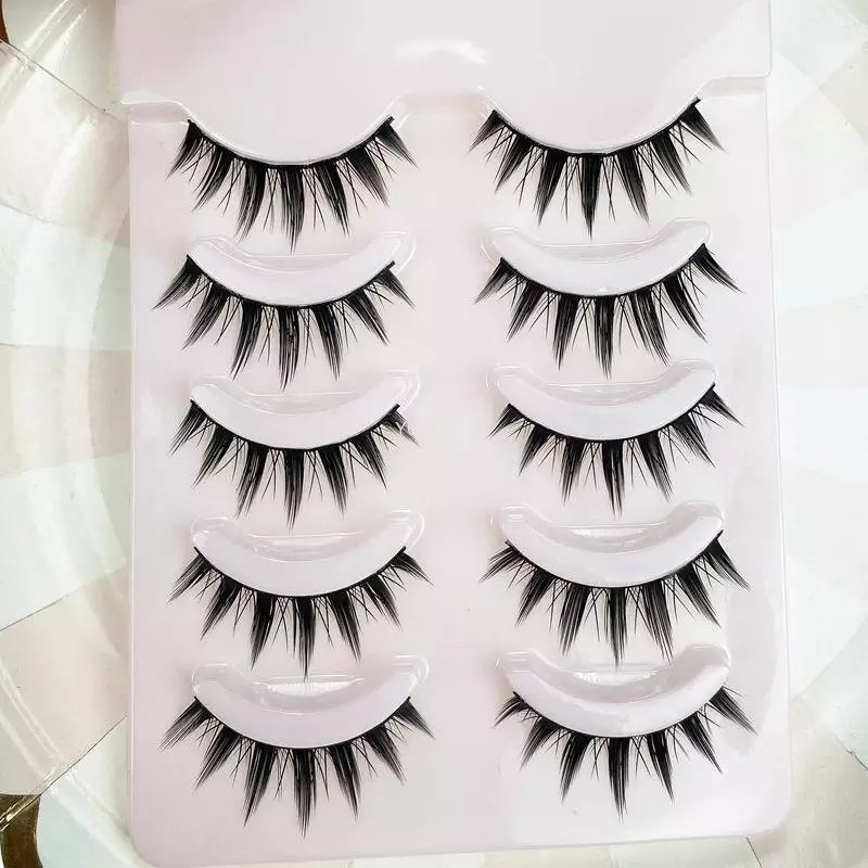 DEVIL LASHES - NEW 5 Pairs Japanese Serious Makeup False Eyelashes Long Thick Eye Lash Extension Fashion Beauty Tools