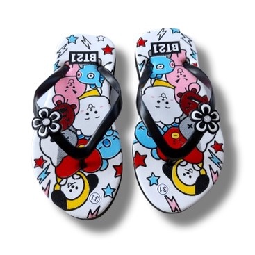 Sandal Anak Perempuan BT21 New Kren