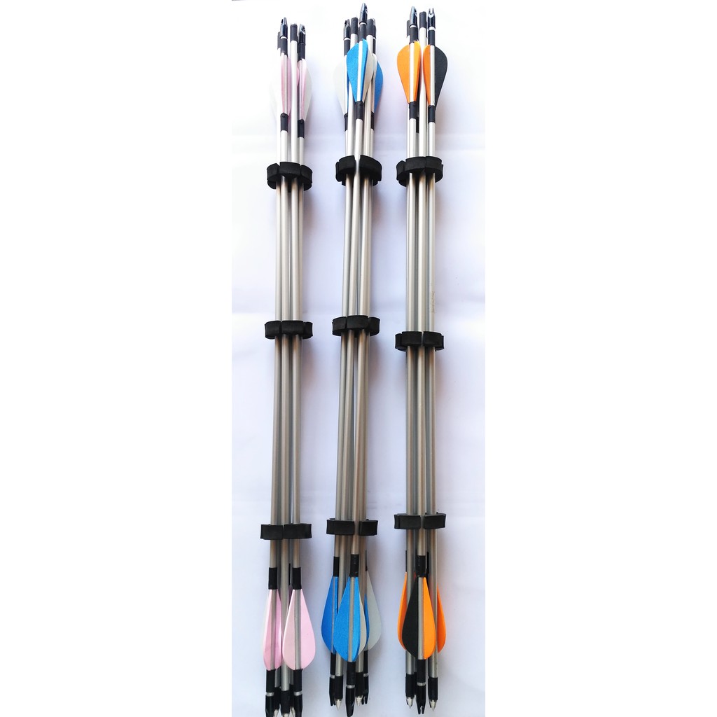 Arrow Rack 6 Slip Model Bulat Per 2 pcs | Rak Anak Panah Serparator | Arrow Holder Panahan