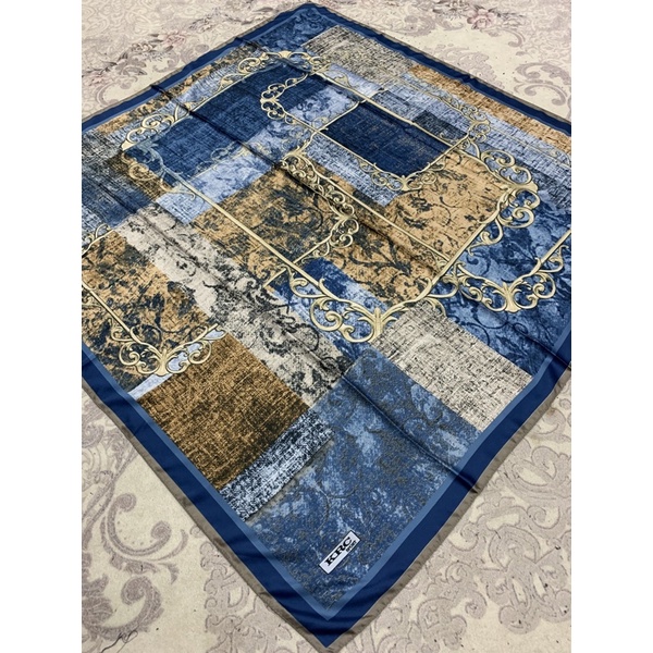 Hijab Turki Premium Segi Empat Sateen KRC Sport Original