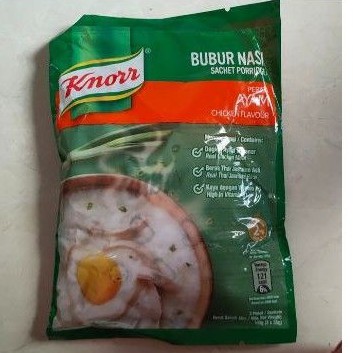 

Knorr bubur ayam instan isi 3 sachet
