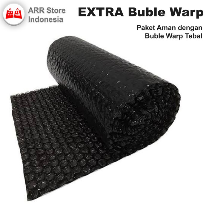 

Extra Buble Warp Tambahan Packing Lebih Aman