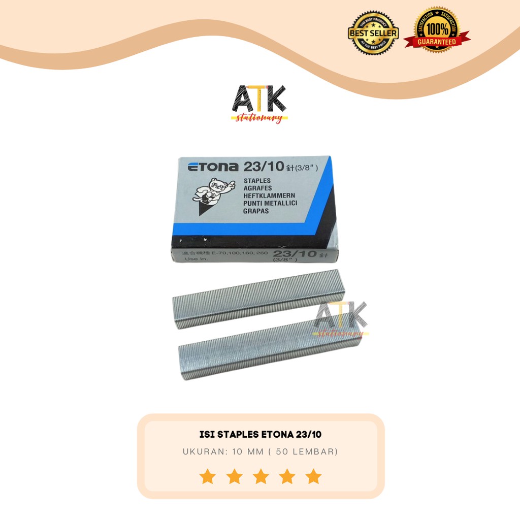 

Staples Etona 23/10 / Isi Staples (3/8) atk