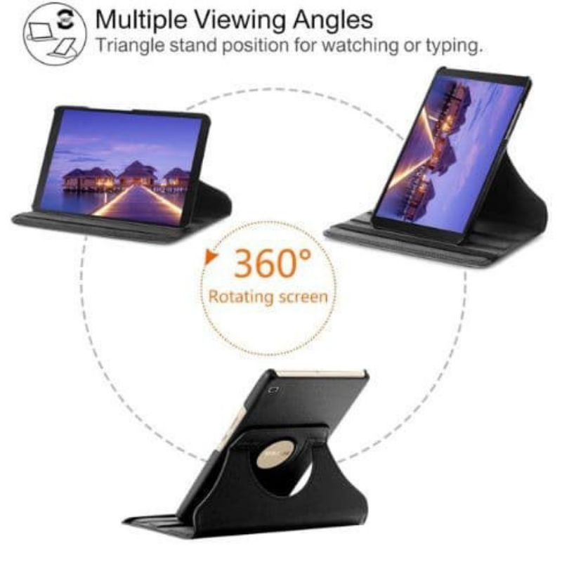 iPad 12 Pro 9.7  iPad Air Sarung putar Flip Cover Flip Case Cover