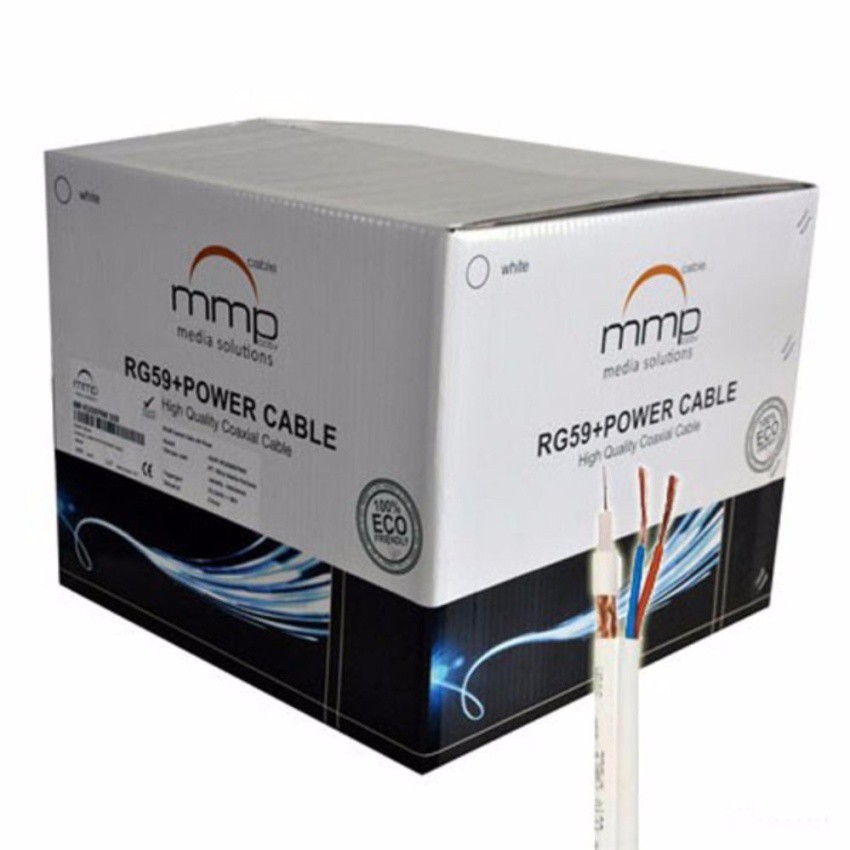 MMP Kabel CCTV RG59 Power 300m
