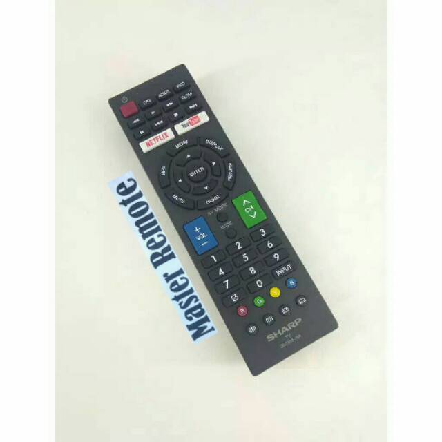 Remot Remote TV Sharp Aquos LCD LED Smart TV GB234WJSA Original Asli Ori