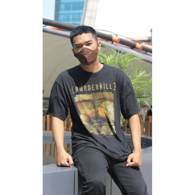 kaos burgerkill dua sisi original