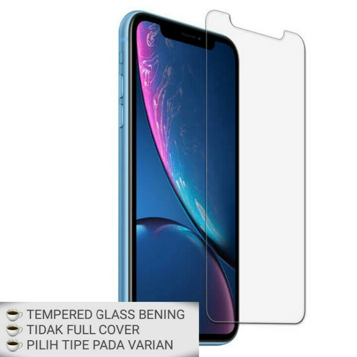 CLEAR TEMPERED GLASS iPhone 12/MINI/11/PRO MAX X/XS MAX XR