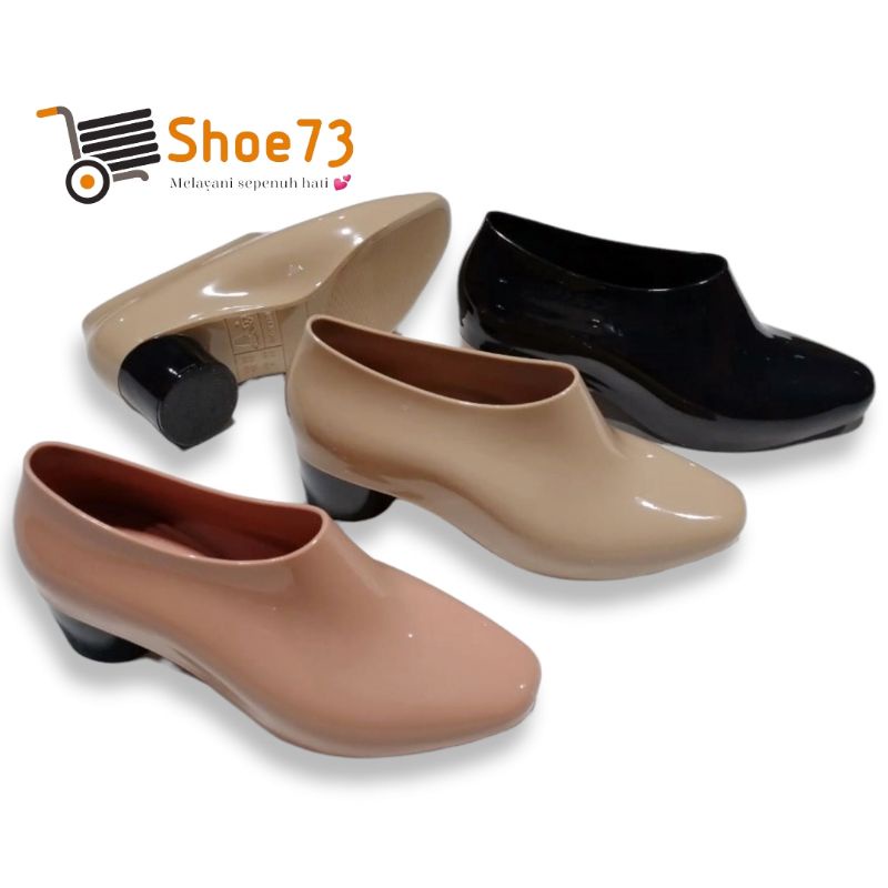 BARA BARA 948 - SPT2W SIZE 36-40 ORIGINAL l Sepatu heels jelly wanita l Sepatu hak cewek impor