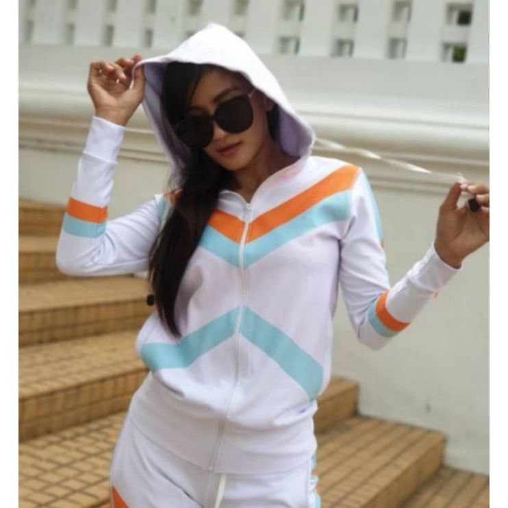 Baju Senam Olahraga Sxb Pixie Jaket Hoodie Jogger Pants