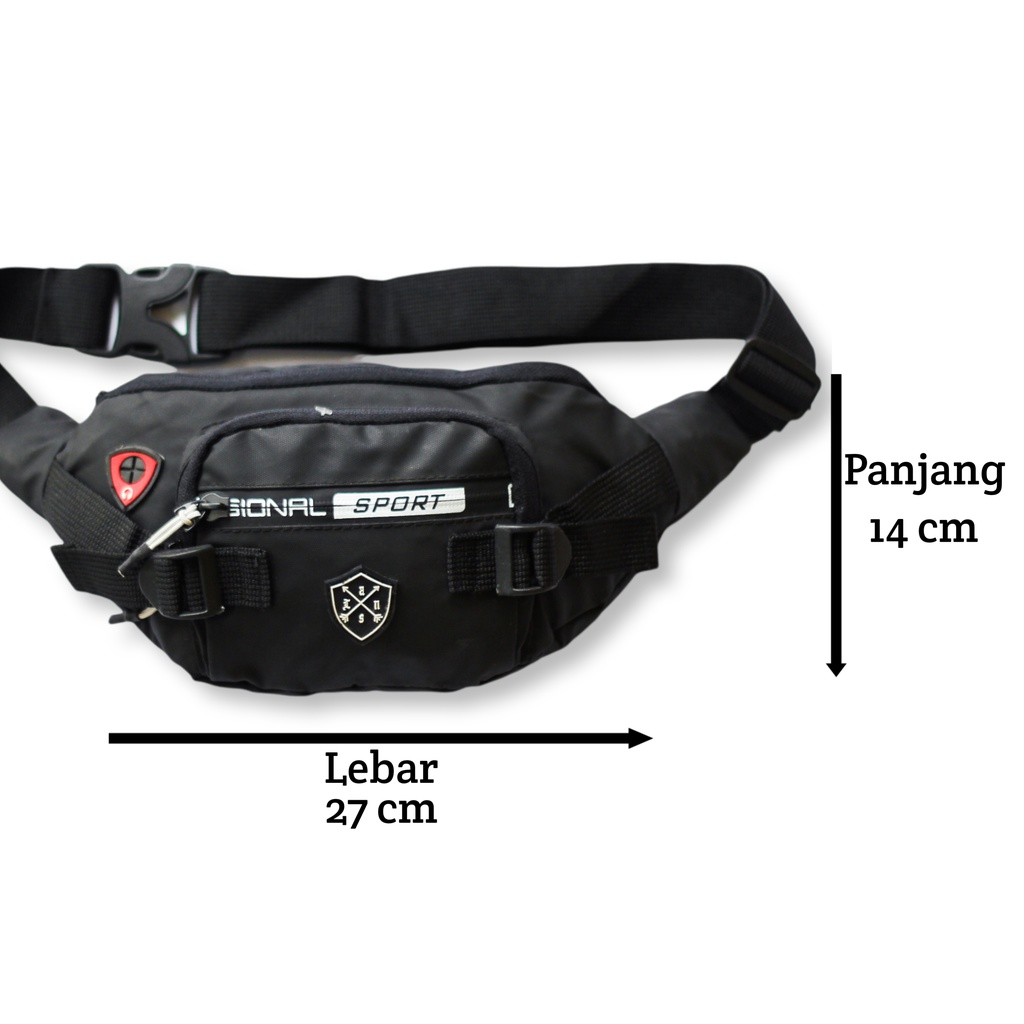 Tas WaistBag Pria Lan Season Original - Cross Body / Tas Punggung / Tas Dada - Waistbag Pria / Tas Pria - Tas Wanita / Tas Slempang Pria