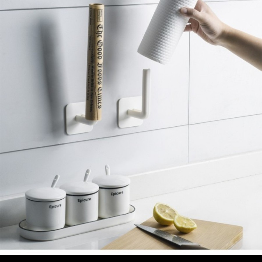 【GOGOMART】Gantungan Tisu Roll / Holder Tissue Gulung / Gantungan Serbaguna