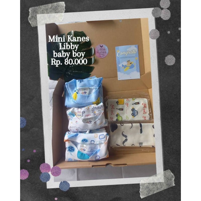 Kado Bayi/ Libby Hampers/ Hampers baby boy/ Gift box baby