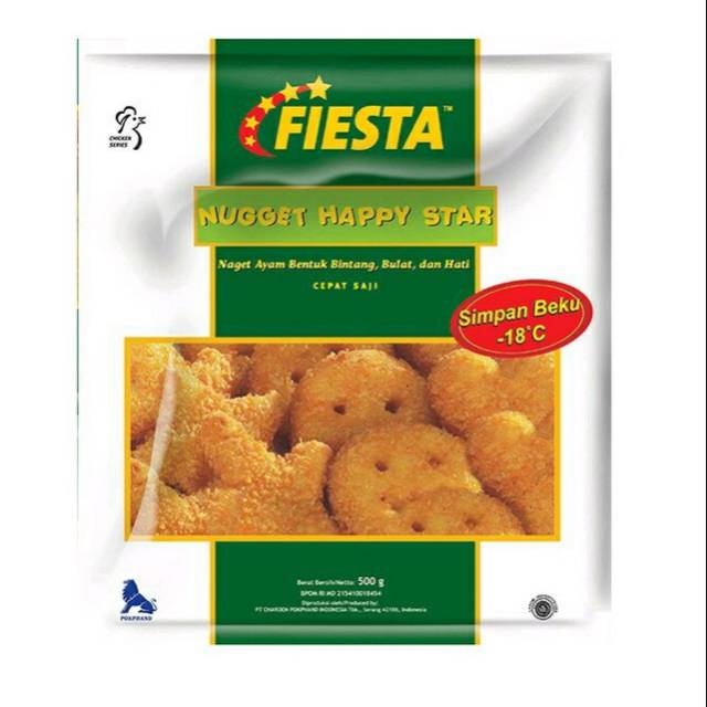 

Fiesta Nugget Happy Star 250G