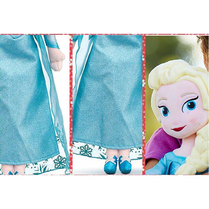 Ifone Boneka Princess Disney Frozen Elsa &amp; Anna Ukuran 40cm / 50cm untuk Hadiah Natal