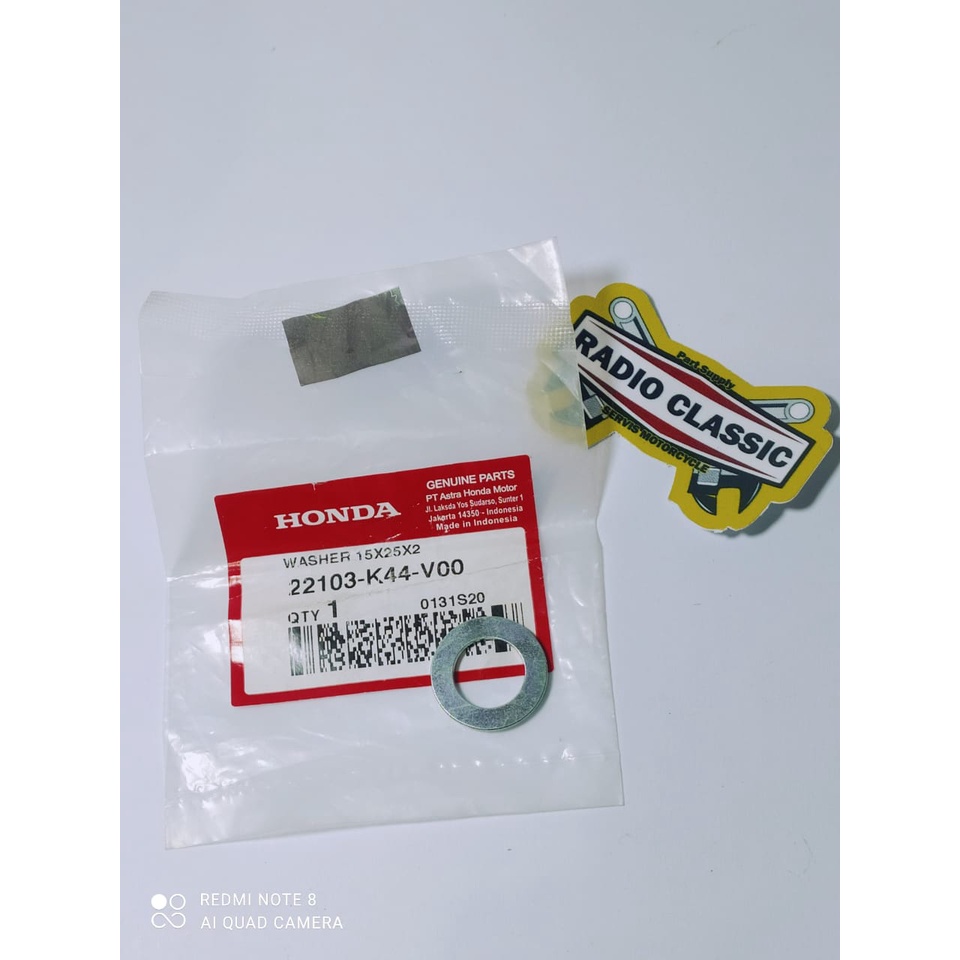 RING PULLEY HONDA BEAT ESP ORI AHM 22103K44V00