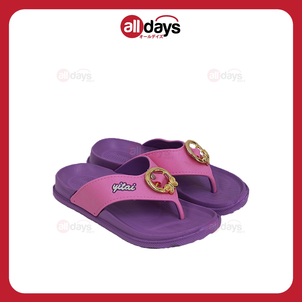 Alldays YT ~ Sandal Jepit Anak Perempuan YT-330GKF Size 24-29